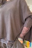 Basso Box Knit Coffee Bean